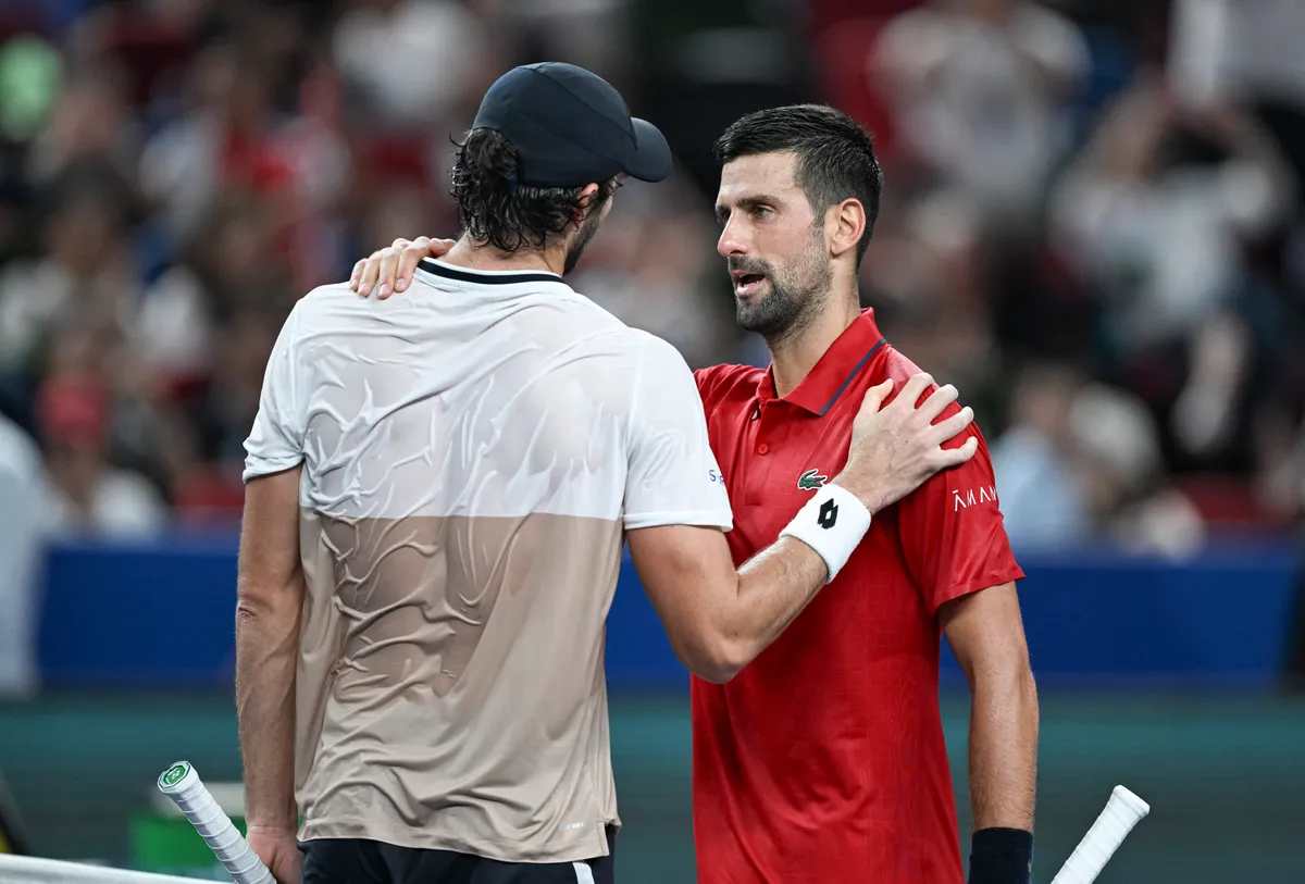Novak Djokovics sportszerűen gratulált legyőzőjének