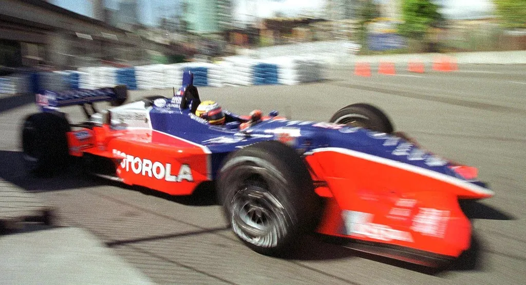 Mark Blundell a 2000-es vancouveri Forma-1-es futamon