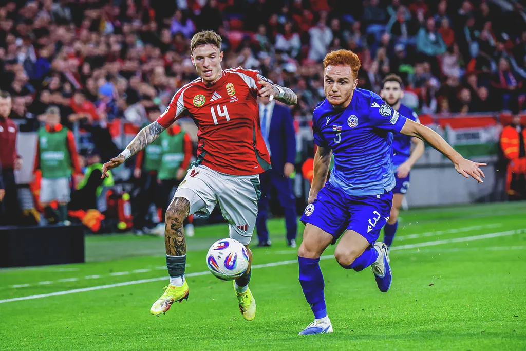 Magyarország–Örményország világbajnoki selejtező, labdarúgás, foci, futball, Magyar labdarúgó-válogatott, Puskás Aréna, 2025. 10. 11.