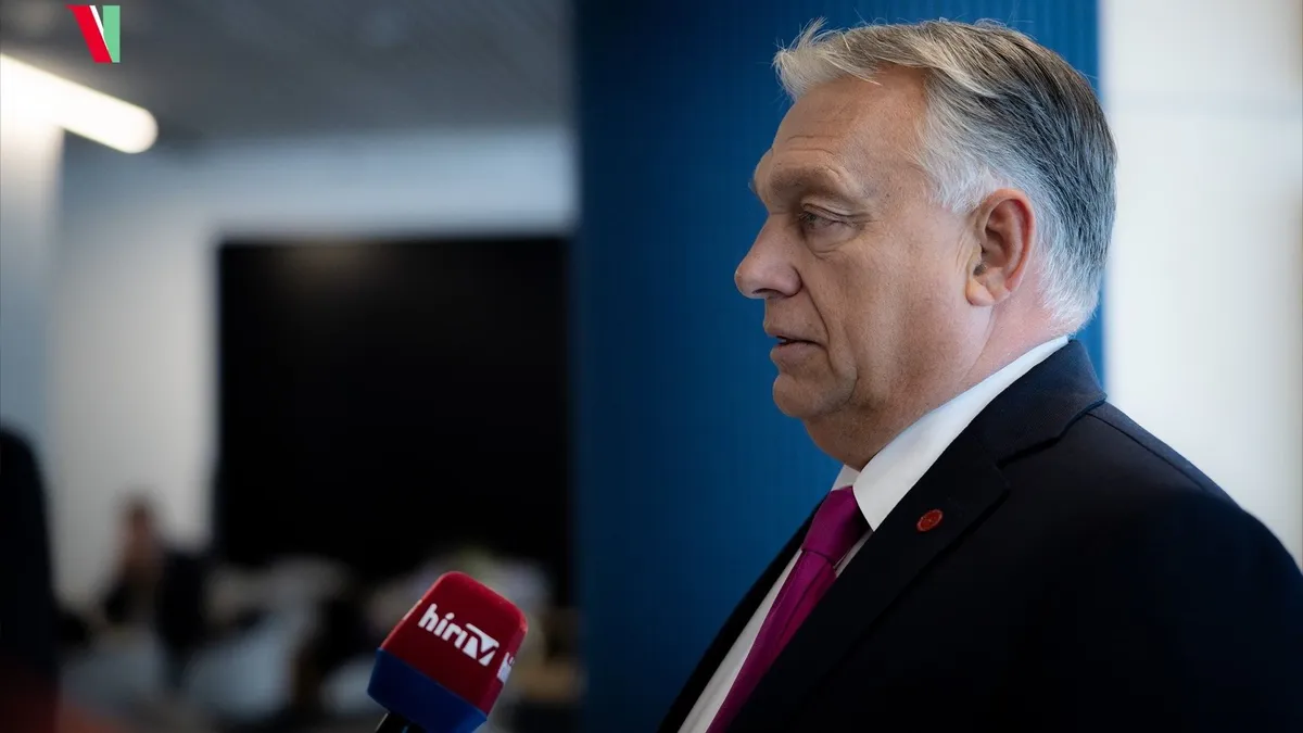 Orbán Viktor: Ukrajna és Brüsszel útjában állunk, ezért akarnak kormányváltást
