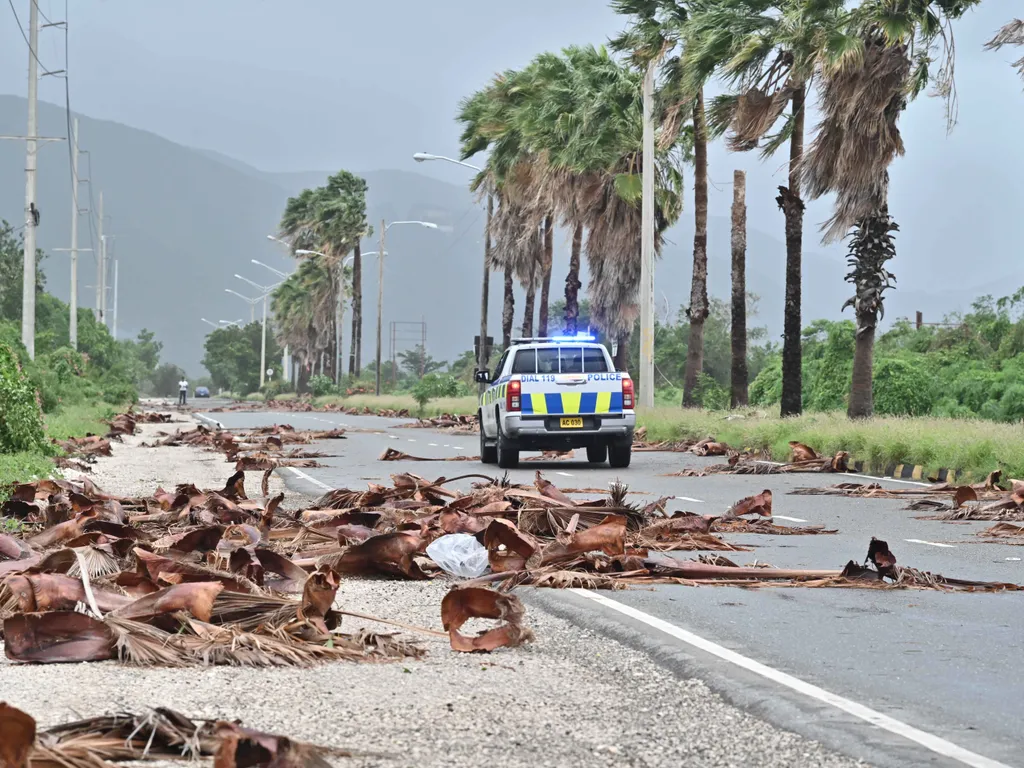 A Melissa hurrikán Jamaicán