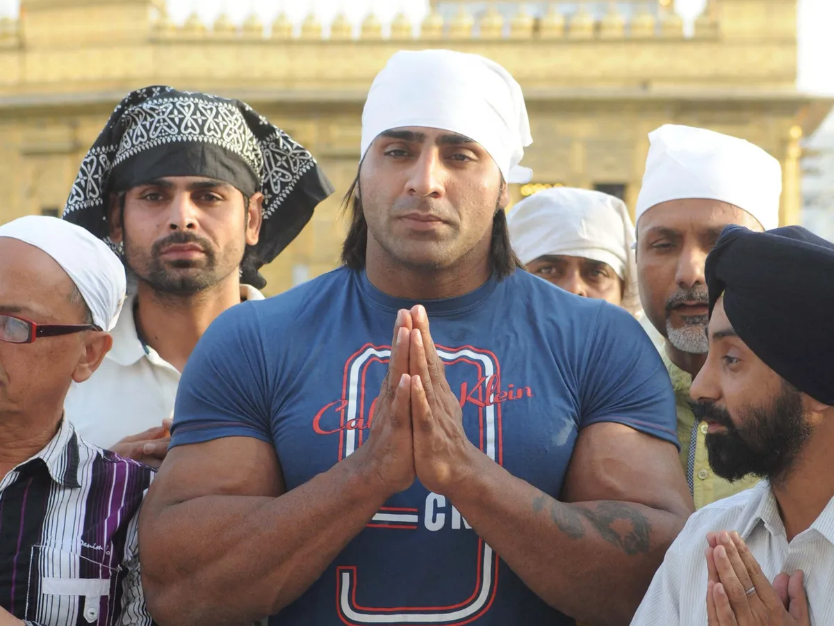 Varinder Singh Ghuman a világ leghíresebb vegetáriánus testépítője volt