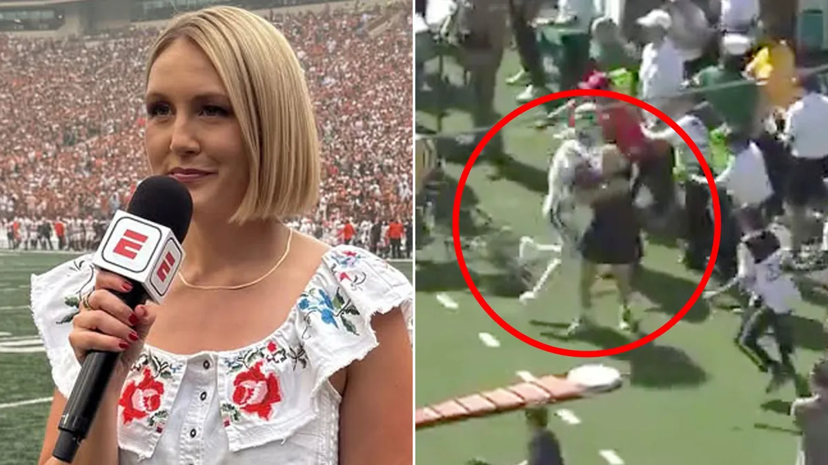 Tori Petry-t durván letarolta az egyik játékos