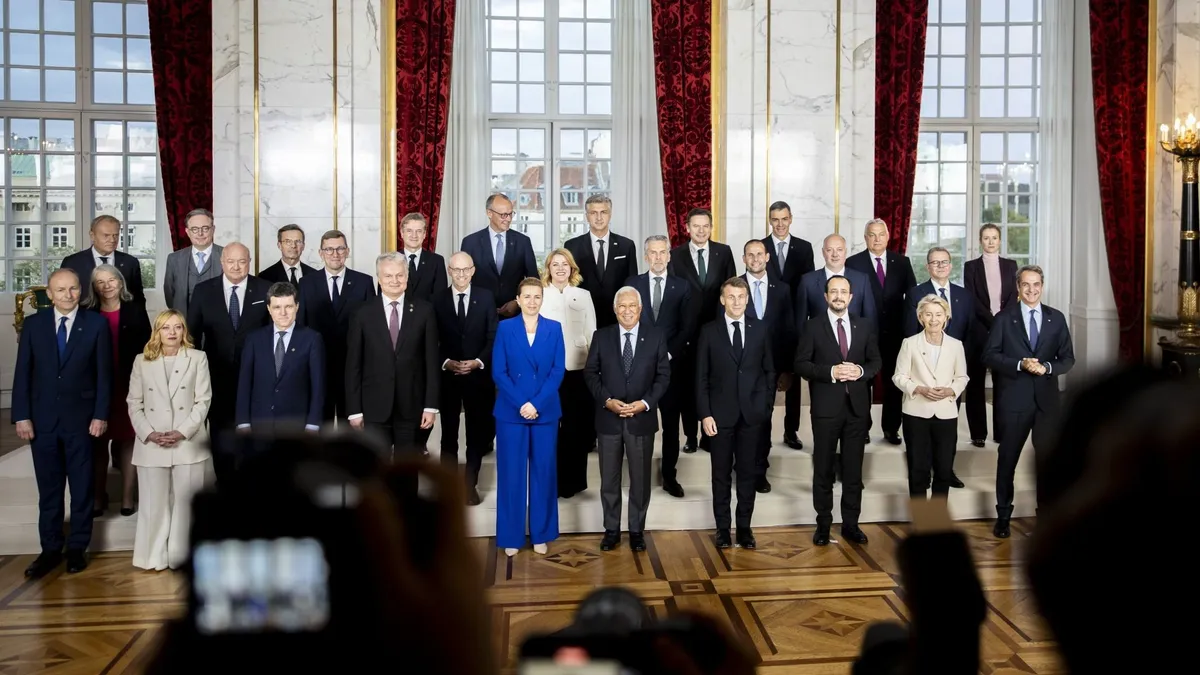 EU-csúcs Koppenhágában, Orbán Viktor, OrbánViktor, 2025.10.02.