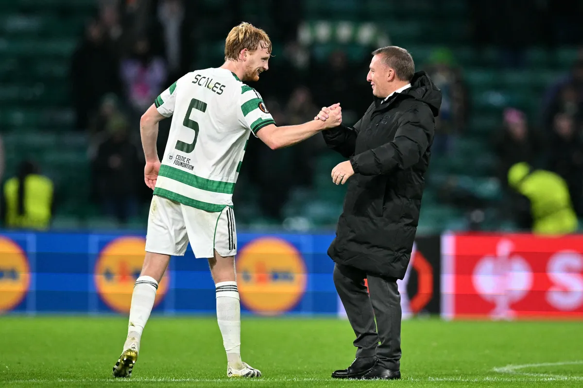 Most már nincs miért mosolyogni a Celtic csapatánál, Rodgers hétfő este le is mondott Fotó: ANDY BUCHANAN / AFP