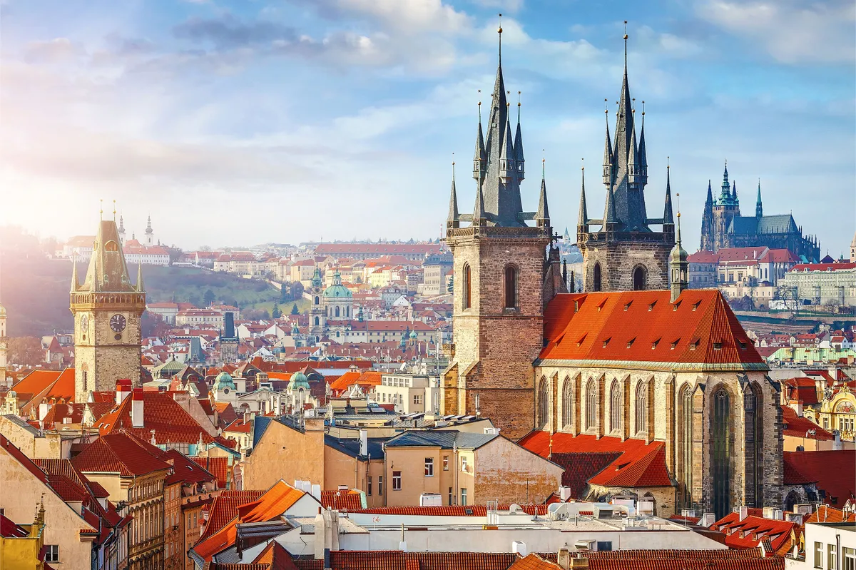 Explore the timeless beauty of Prague, the heart of Europe, with its iconic Charles Bridge and the majestic Prague Castle.
