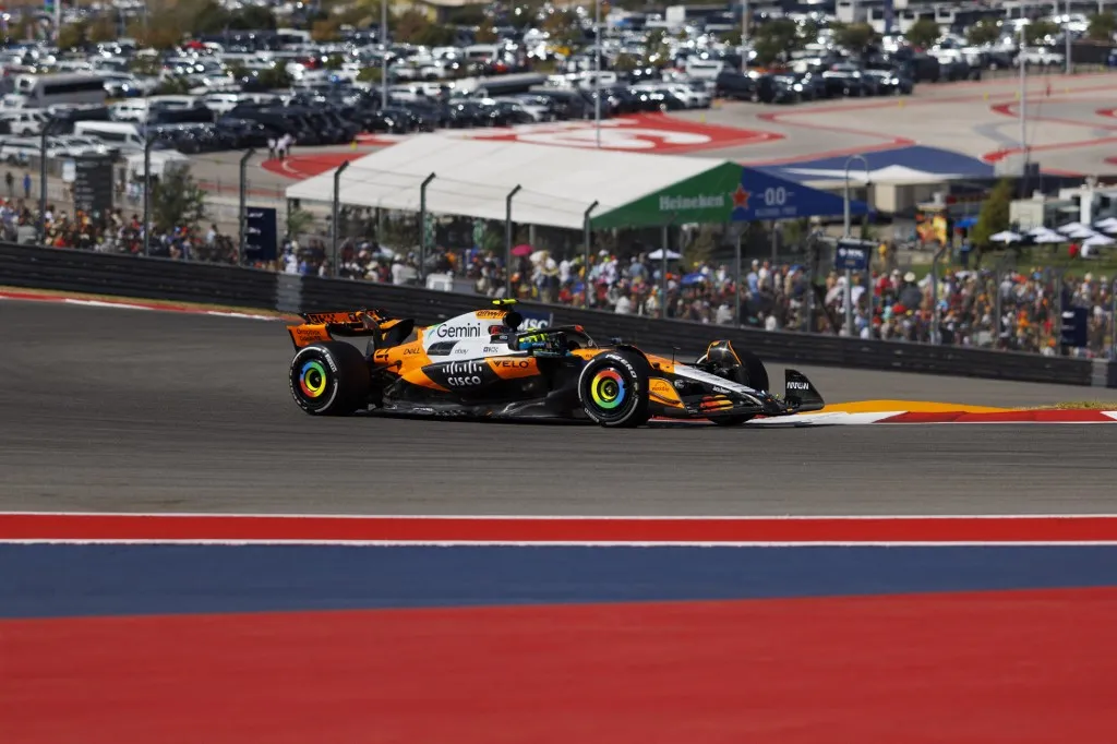 Lando Norris volt a leggyorsabb a Forma-1-es Amerikai Nagydíj szabadedzésén