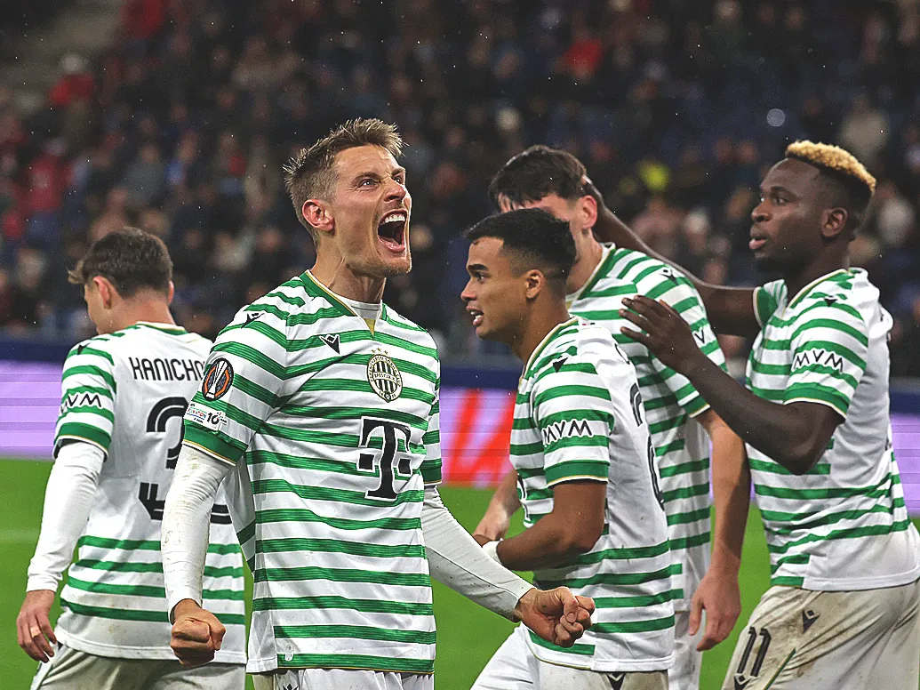 Labdarúgó Európa-liga, Red Bull Salzburg–Ferencvárosi TC, FTC, Fradi, salzburgi Red Bull Arena, 2025. 10. 23.