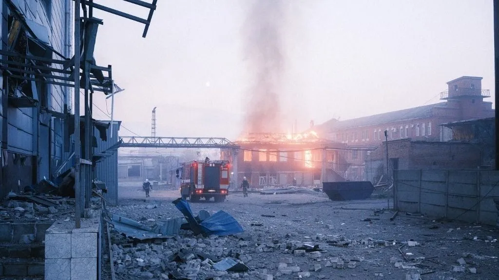 Robbanásokról számoltak be november 4-én éjjel a megszállt Luhanszk megyében