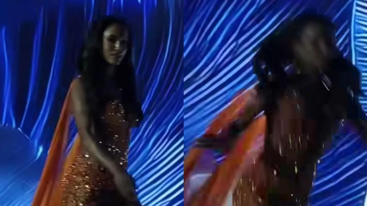 Vérfagyasztó pillanat a szépségversenyen, lezuhant a magas színpadról egy versenyző – videó