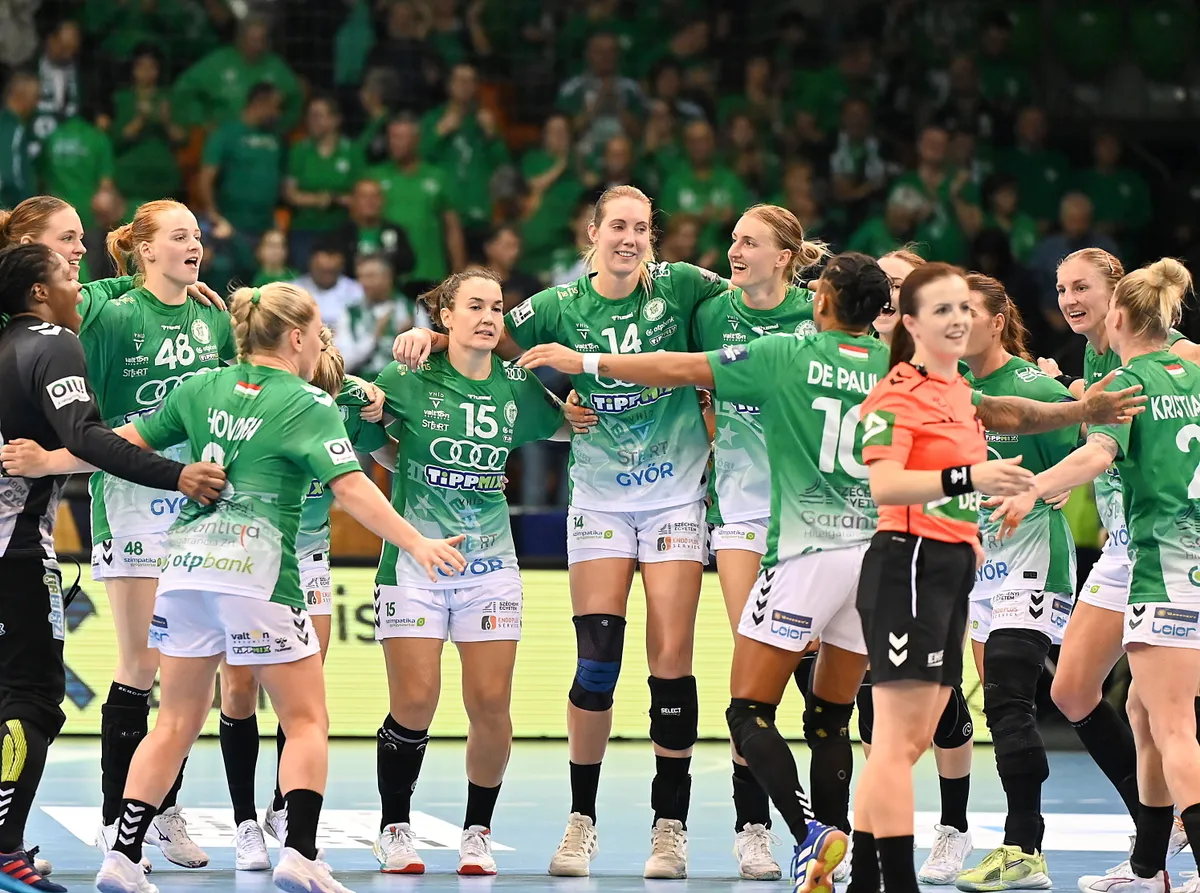 Hét meccs után is hibátlan a Győr a női kézilabda BL-ben