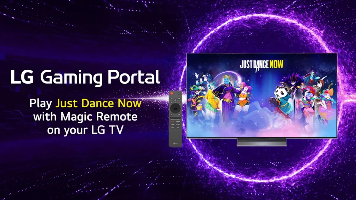 A Magic Remote távirányítót használja a mozgás követésére a Just Dance Now okostévés változata