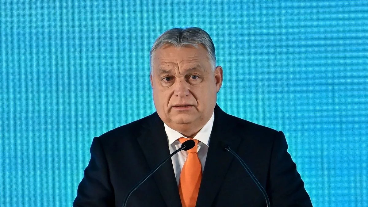 Zalaegerszeg, 2025. november 25.
Orbán Viktor miniszterelnök beszédet mond a Flex új gyártócsarnokának átadásán Zalaegerszegen 2025. november 25-én.
MTI/Illyés Tibor