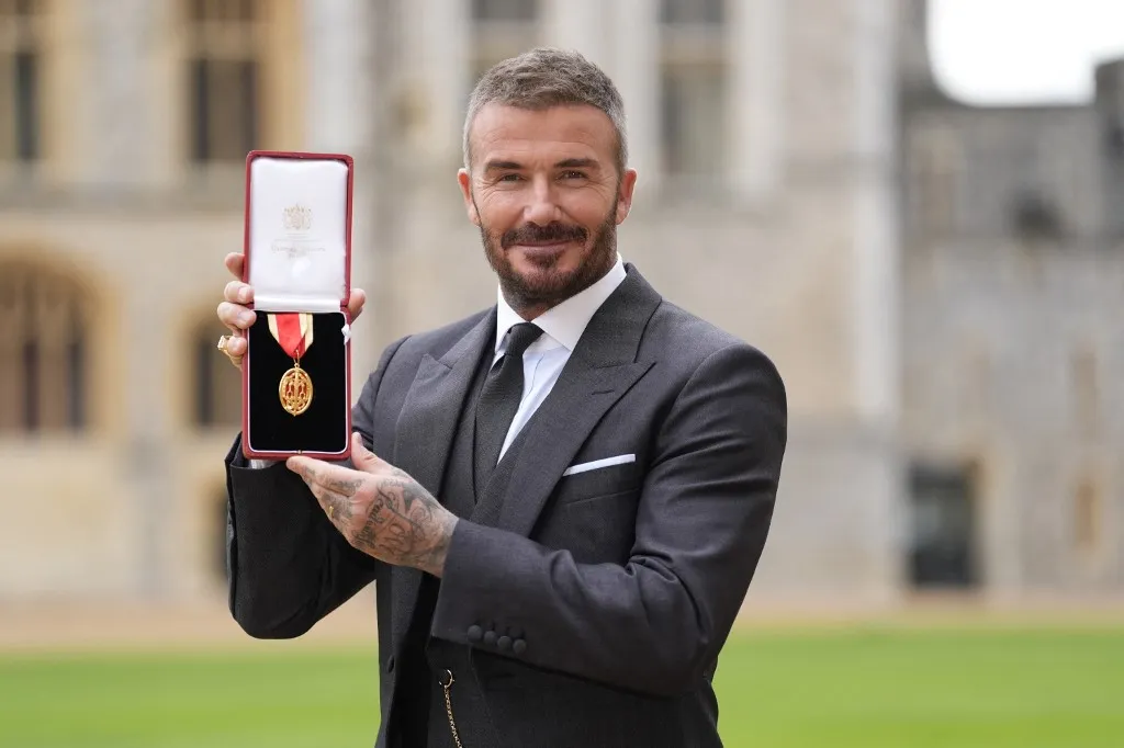 David Beckhamet lovaggá ütötték