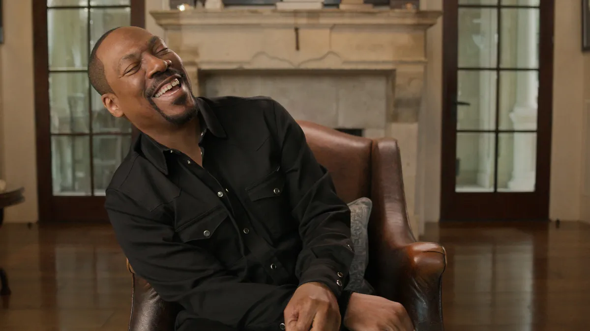 RELEASE DATE: November 12, 2025 TITLE: Being Eddie STUDIO: Netflix DIRECTOR: Angus Wall PLOT: From teen comedian to Hollywood legend, Eddie Murphy revisits his extraordinary showbiz ride with raw honesty and humor in this star-studded documentary. STARRING: Eddie Murphy.