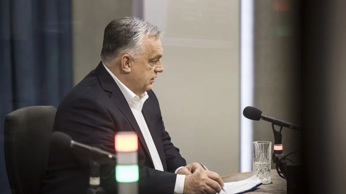 Orbán Viktor: Közeledik a budapesti békecsúcs