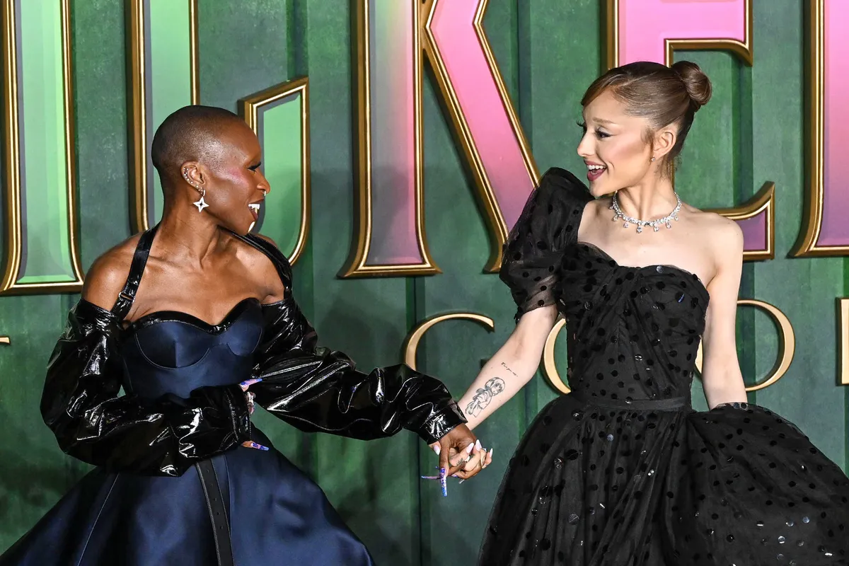 Wicked 2 November 10, 2025: Celebrities attend the 'Wicked: For Good' European Premiere at Cineworld London Leicester Square in London..Featuring: Cynthia Erivo, Ariana Grande.Where: London, United Kingdom.When: 10 Nov 2025.Credit: Cover Images (Credit Image: © Cover Images via ZUMA Press)
