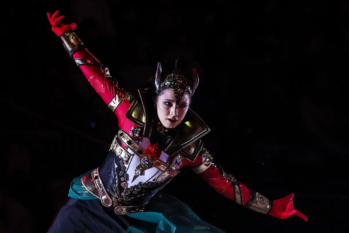 A korábbi Európa-bajnok, Kamila Valieva.