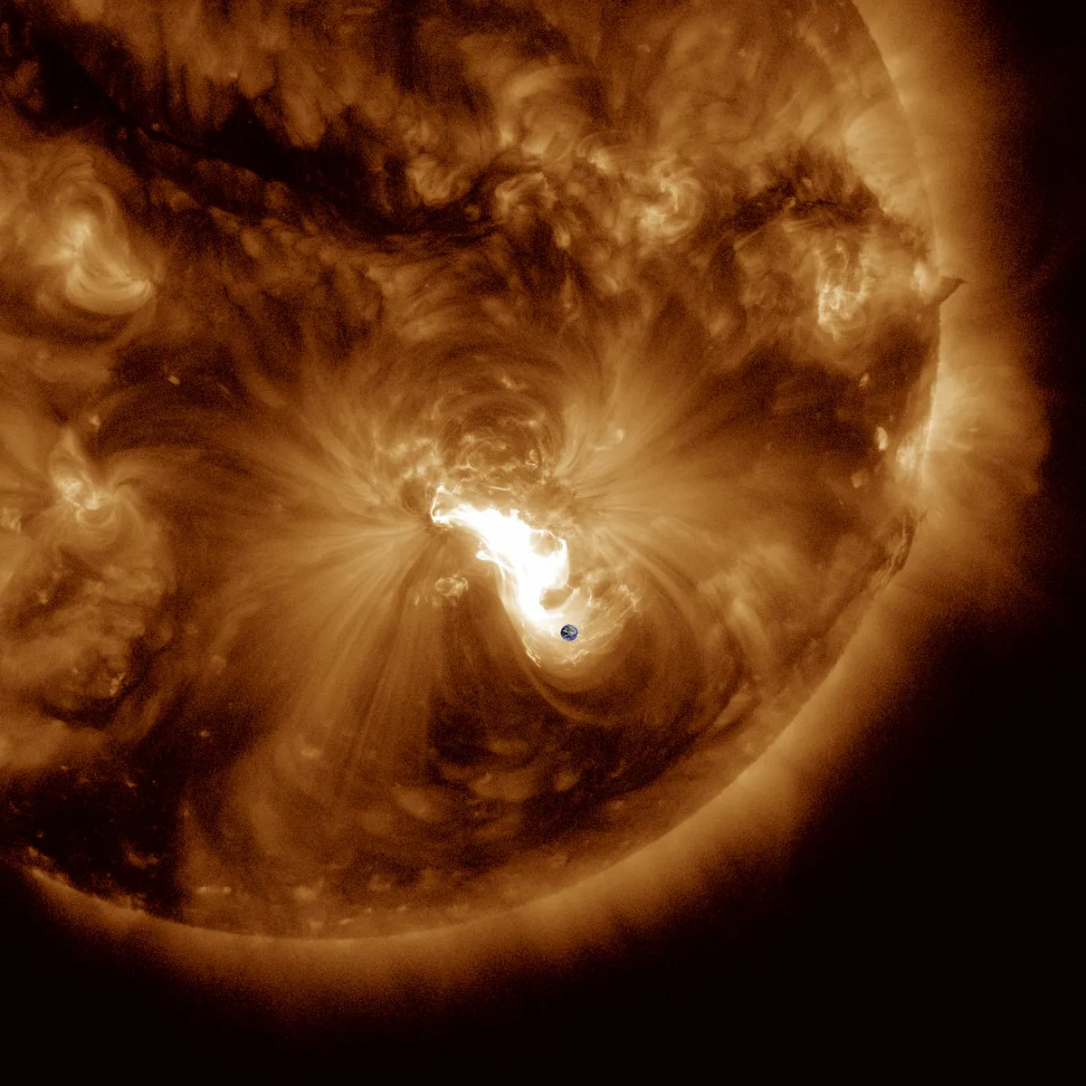 A napkitörés több helyen rádiókimaradást okozott.