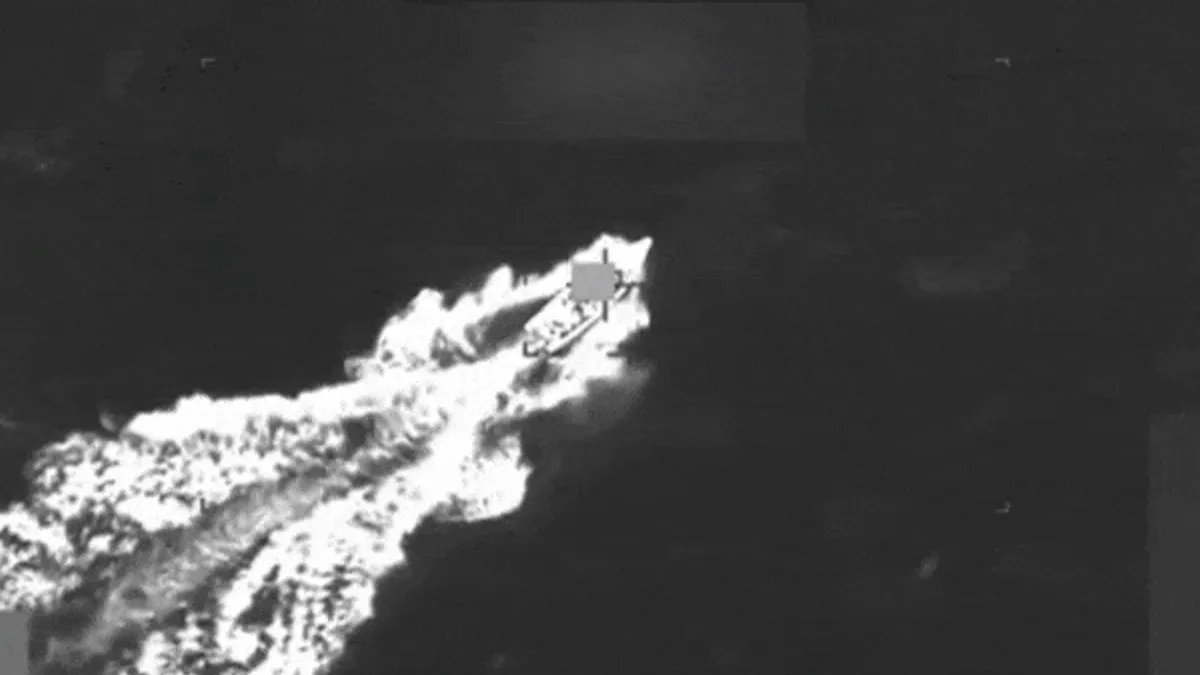 Drogszállító hajót semmisített meg az Egyesült Államok a Karib-tengeren