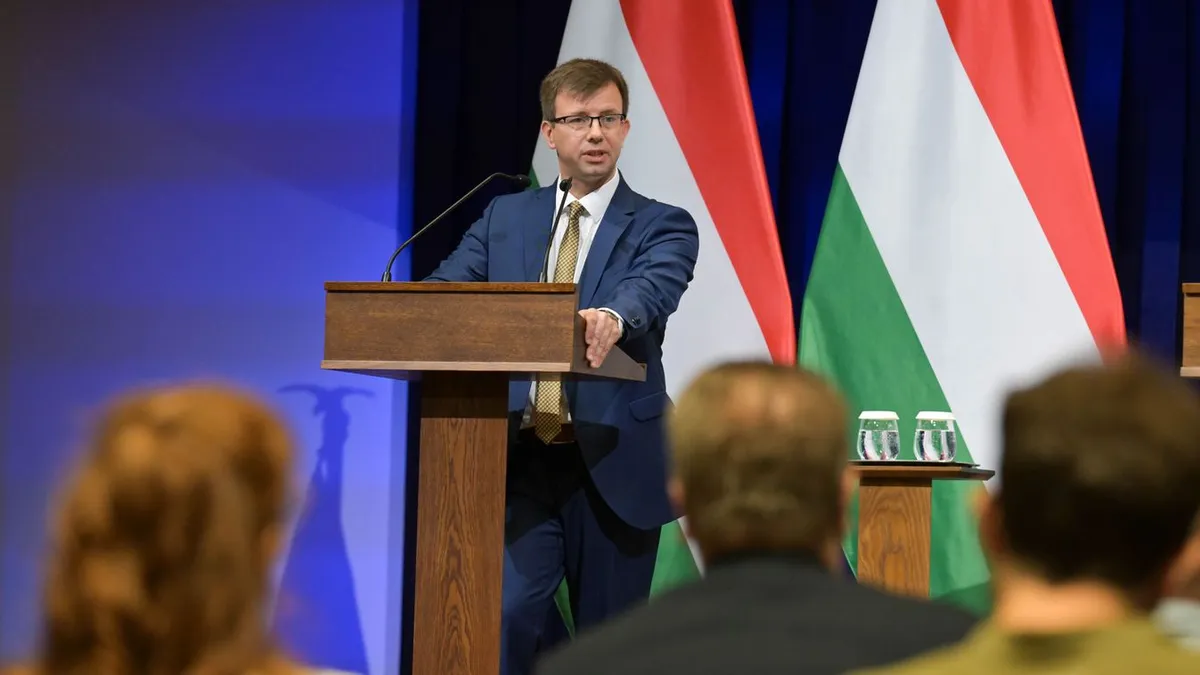 Bóka János európai uniós ügyekért felelős miniszter