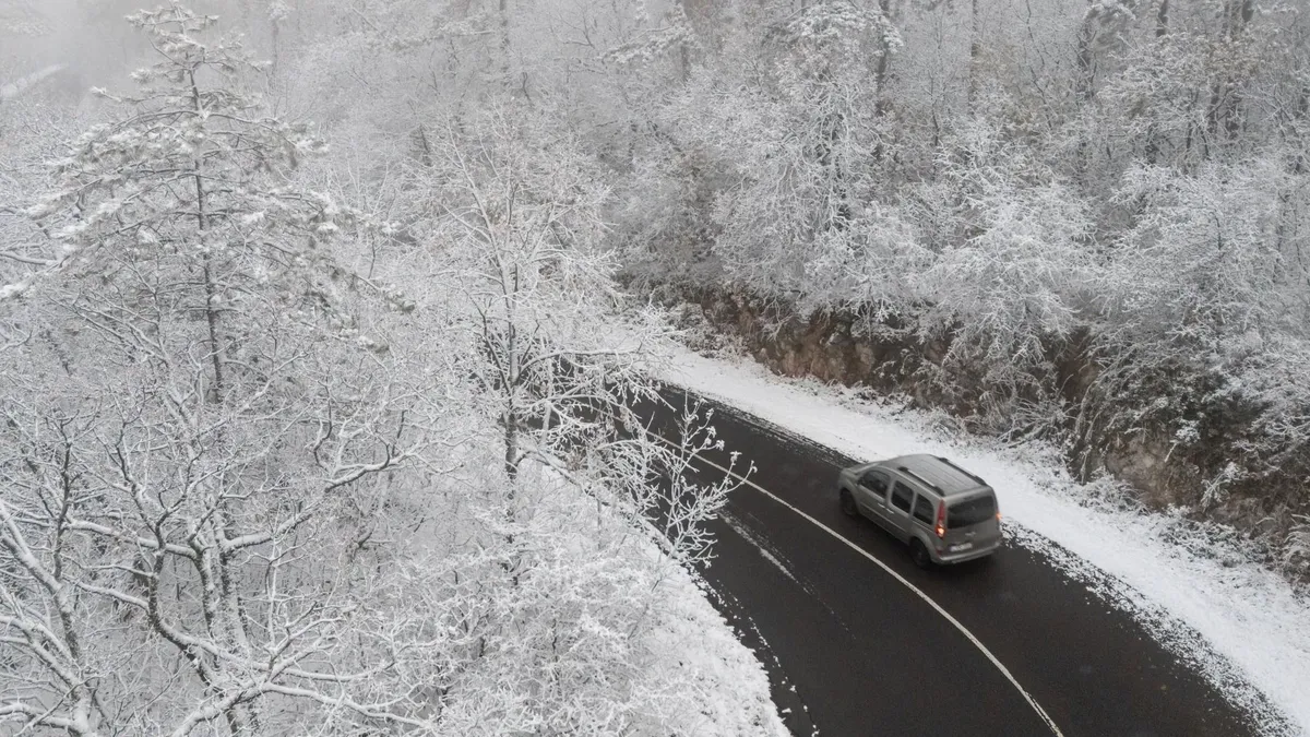 Fehérbe borulhat az ország: térképen mutatjuk, hol jön a hóesés