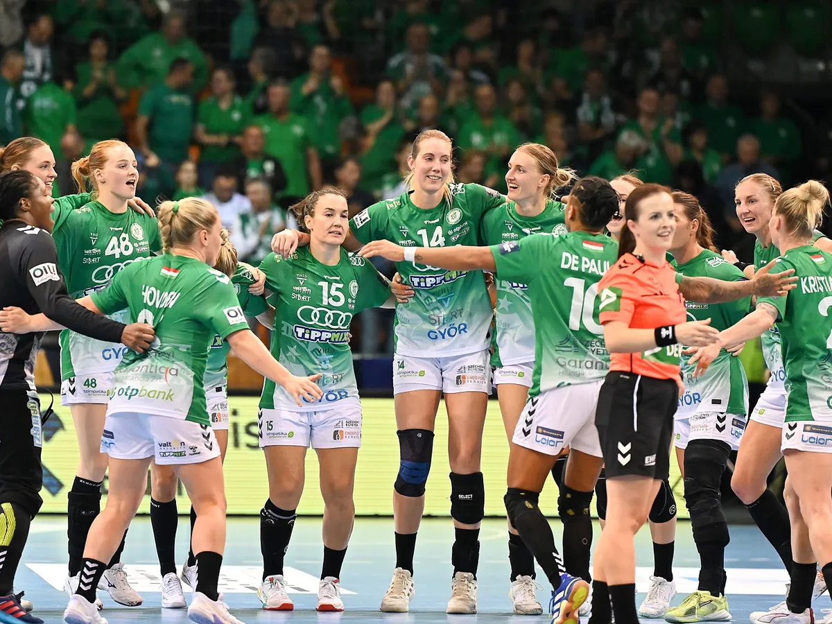 Hét meccs után is hibátlan a Győr a női kézilabda BL-ben