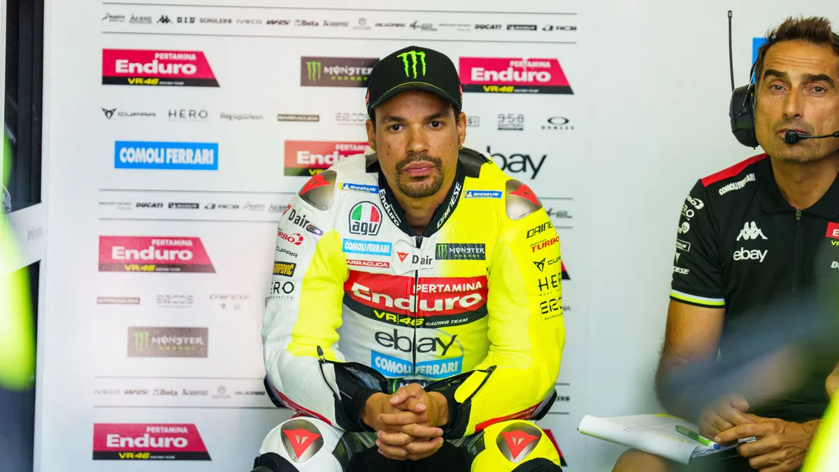 Franco Morbidelli nagyon rosszul jött ki a különös balesetből