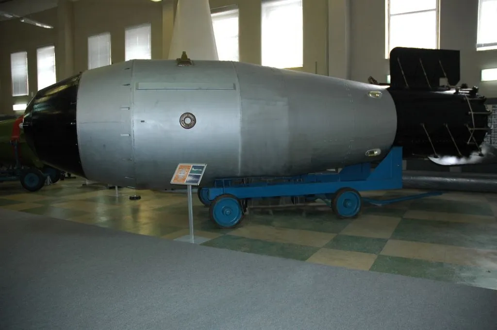 A Cár-bomba másolata (Forrás: Wikipédia)