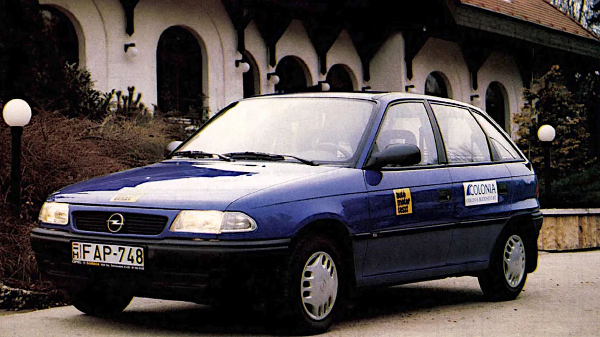 1991-2003 között gyártották az Opel Astra F-sorozatát
Fotó: Autó-Motor