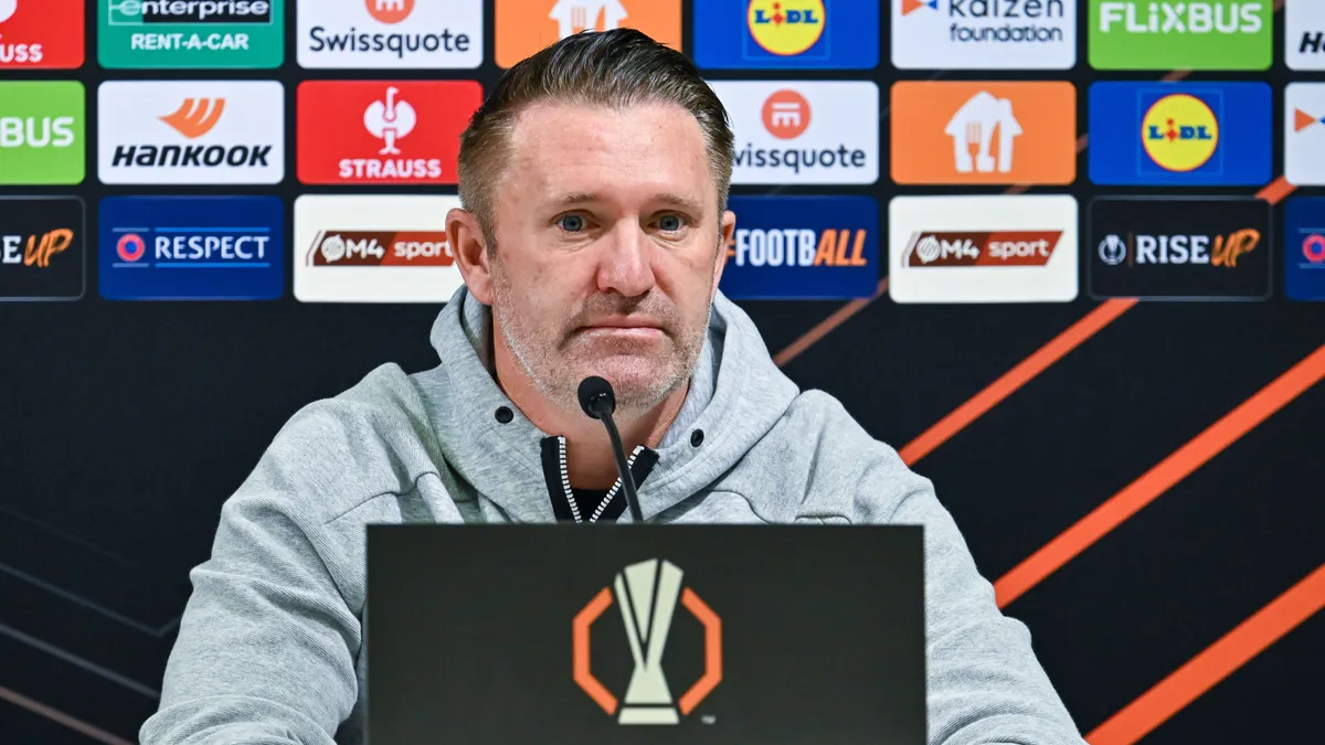 Robbie Keane tudja, hogy nem vár könnyű meccs a Fradira a Rangers ellen Fotó: Illyés Tibor / MTI Fotószerkesztõség