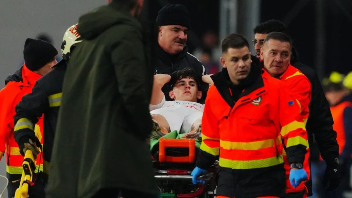 Kiderült, hogy van a keleti rangadón agyrázkódást szenvedő focista