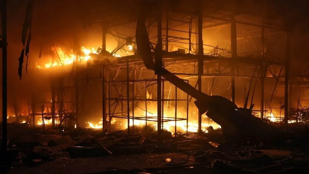 Erős robbanások rázták meg Donyecket – videó