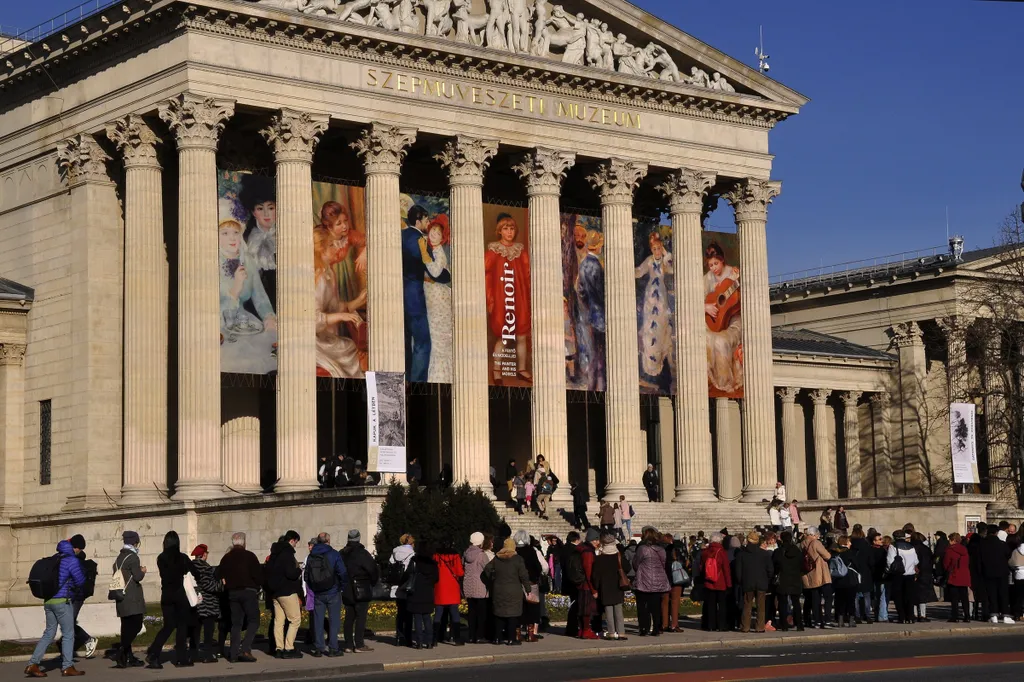 Szépművészeti Múzeum, SzépművészetiMúzeum, megnyitás, évforduló, 1906, galéria