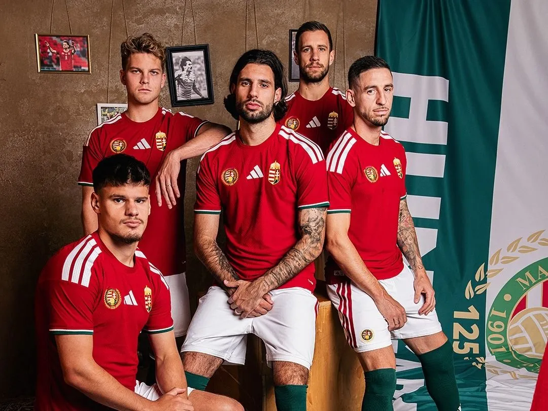 A magyar válogatott gyönyörű új mezeket kapott