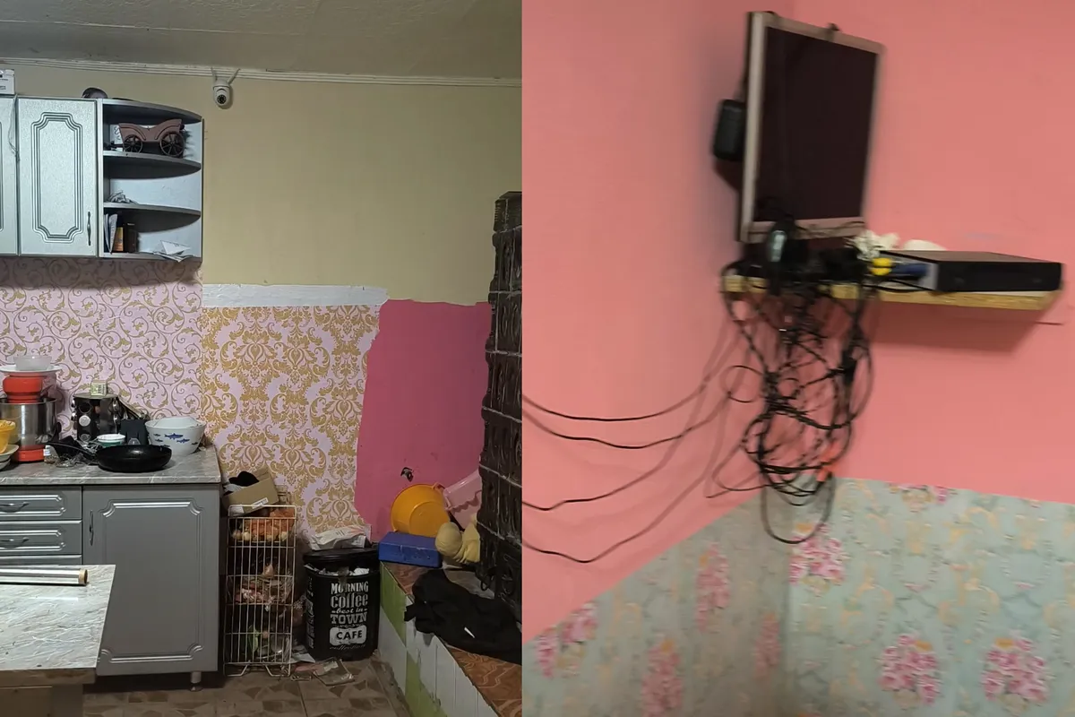 A fotókon az egyik kéjlak és rejtett kamerák. A prostituáltak lebukásának története 2025 májusában kezdődött, amikor egy 18 éves fiatal feljelentést tett néhány szexmunkás ellen