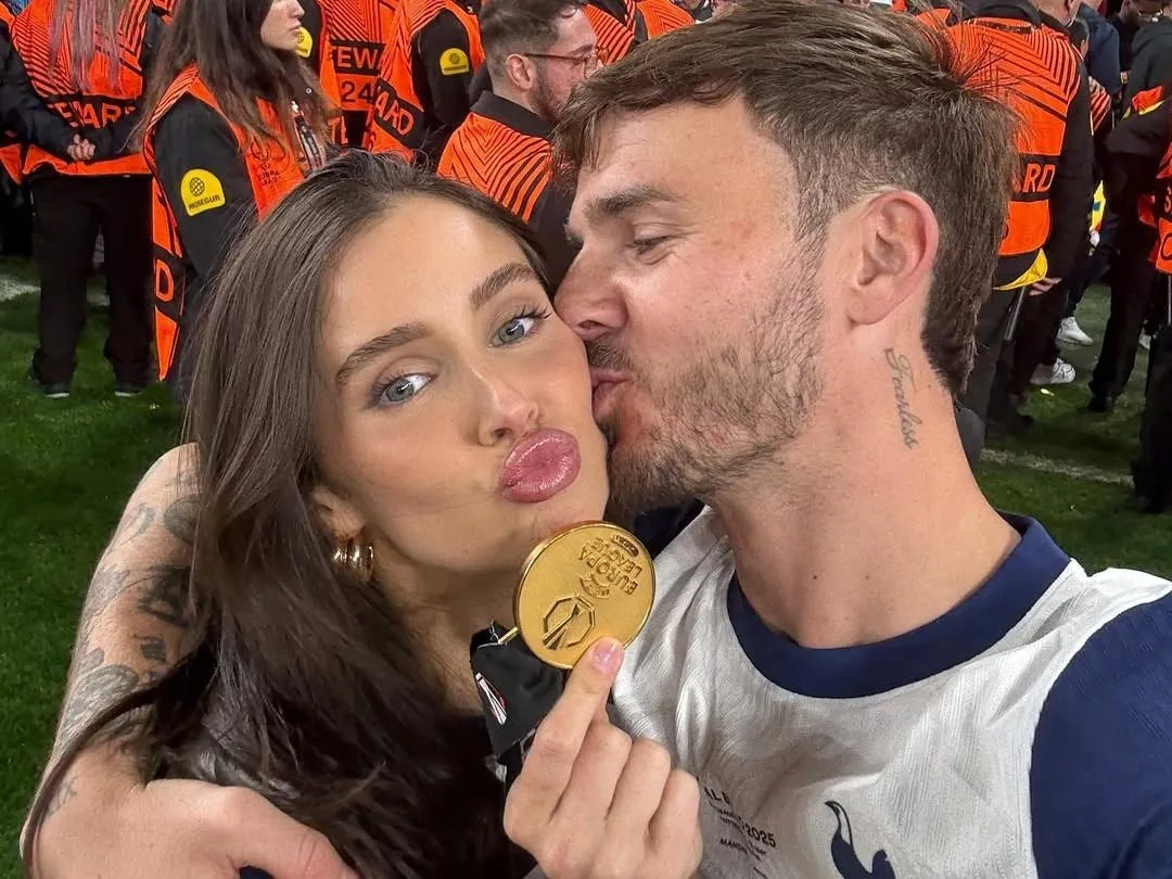 James Maddison és a gyönyörű párja, Kennedy Alexa