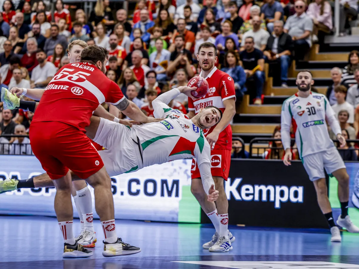 Ausztria – Magyarország, AusztriaMagyarország, férfi, kézilabda, barátságos válogatott-mérkőzés, kézilabda-válogatott, felkészülési mérkőzés, 2025.11.01.