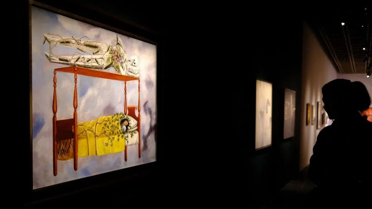 Tizennyolc milliárd forintért kelt el a híres festőnő, Frida Kahlo képe