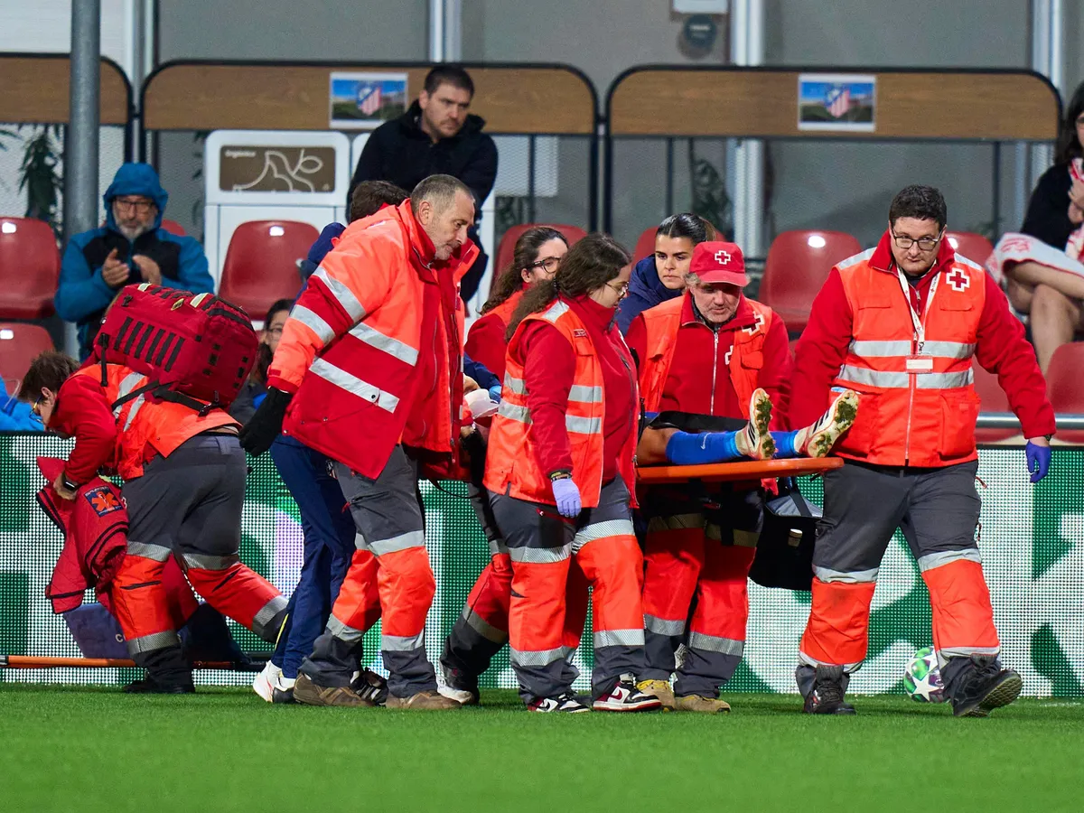 Az agysérülést szenvedett Andrea Medinát kórházba kellett szállítani