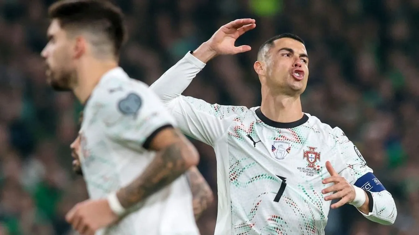 Cristiano Ronaldo piros lapot kapott - ORIGO