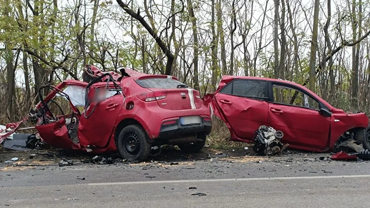 Megrázó fotók és videó a reggeli halálos baleset helyszínéről