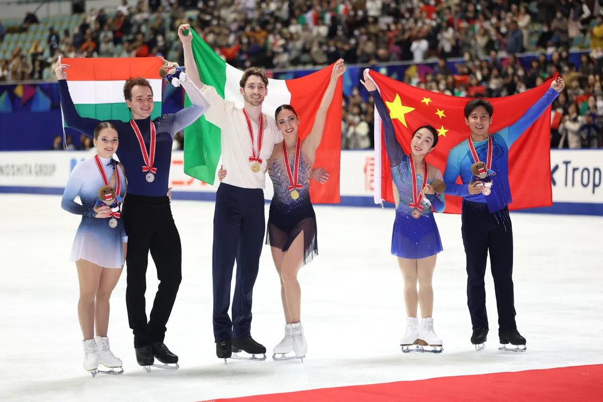 A magyar színekben ezüstérmet szerzett műkorcsolya páros