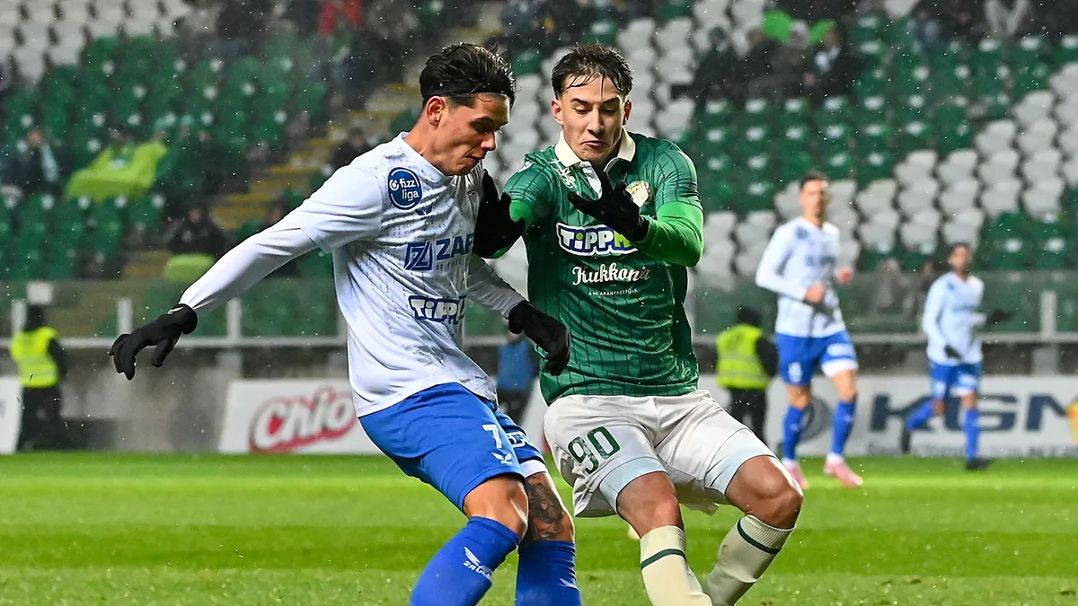 Gólok helyet csak hó esett a szezon első téli meccsén – videó