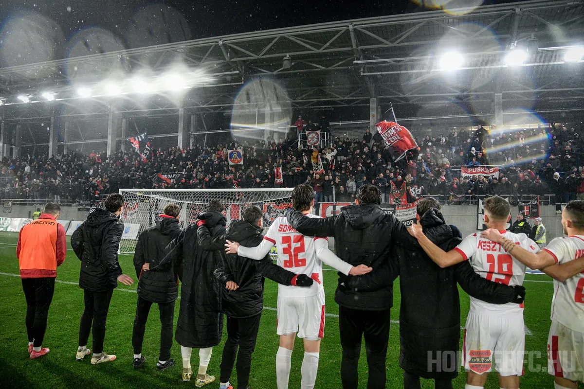 Szárnyal a Honvéd az NB II-ben