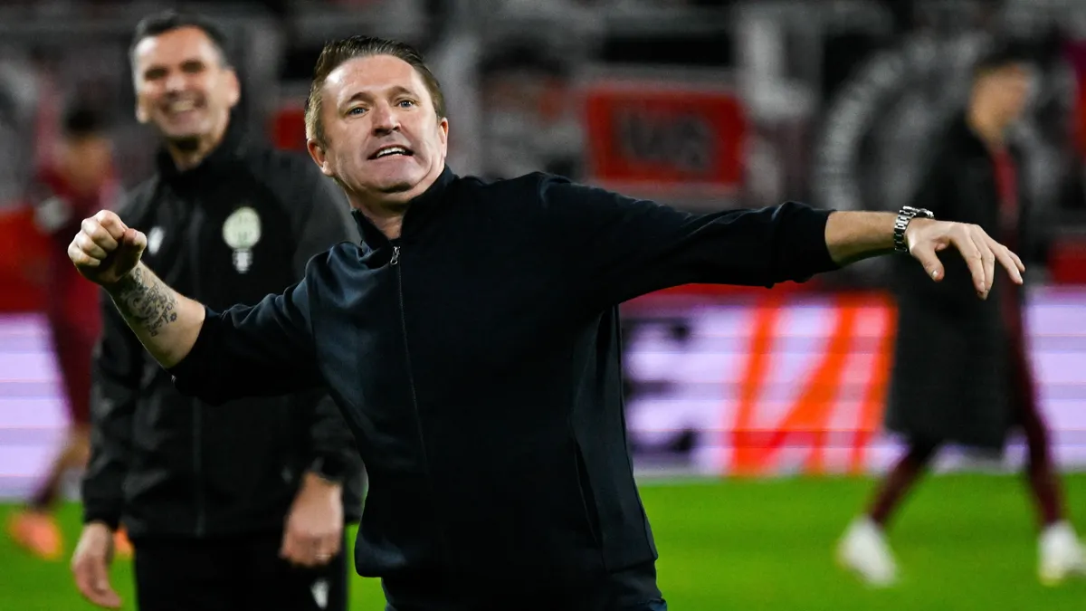 A Fradi edzőjének az ünneplését látnia kell az írek hatalmas budapesti győzelme után – videó