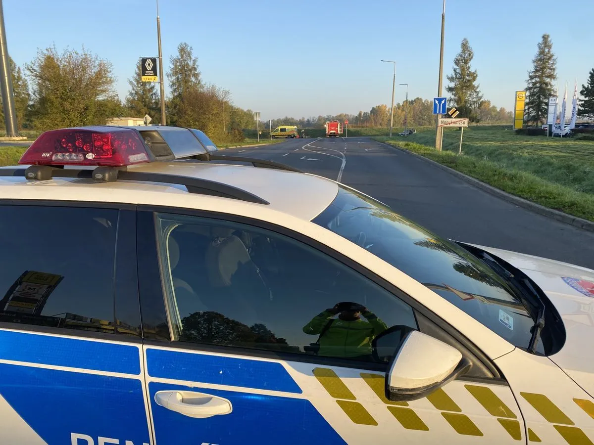 Halálos baleset Nagykanizsánál: a férfi nem adta meg az elsőbbséget a motorosnak