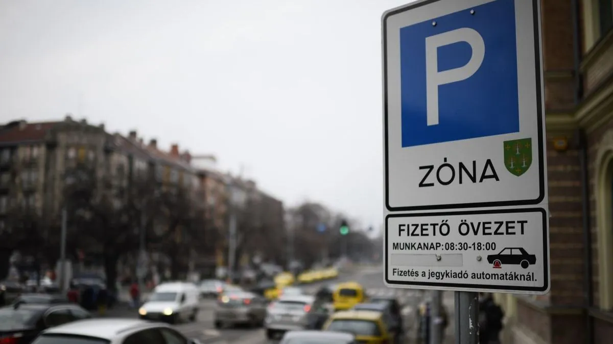 Vége az ingyenes parkolásnak Budapesten