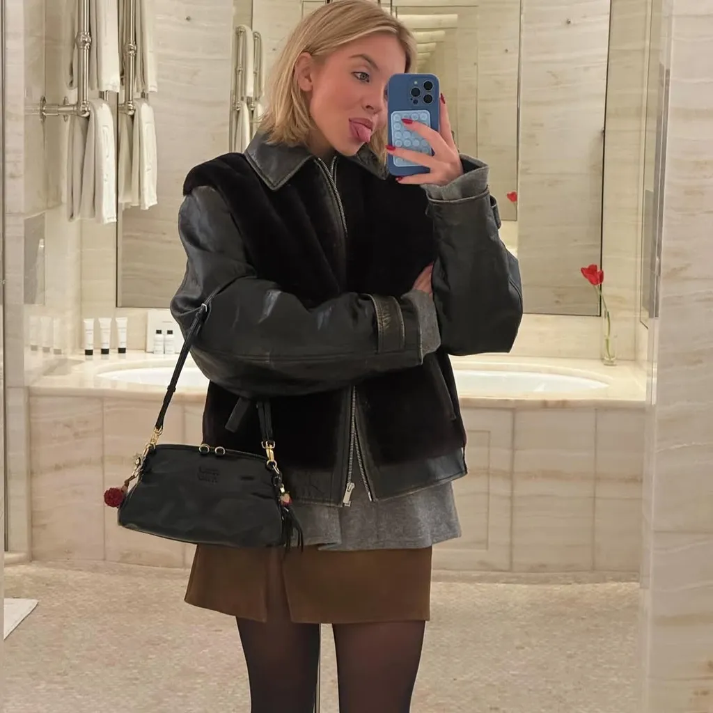 A szexi amerikai színésznő, Sydney Sweeney