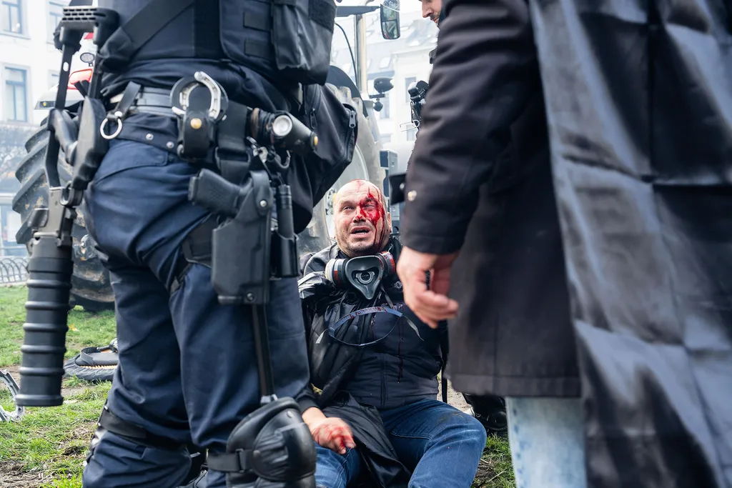 Gazdatüntetés Brüsszelben, GazdatüntetésBrüsszelben, Gazdatüntetés, Brüsszel, mezőgazdaság,